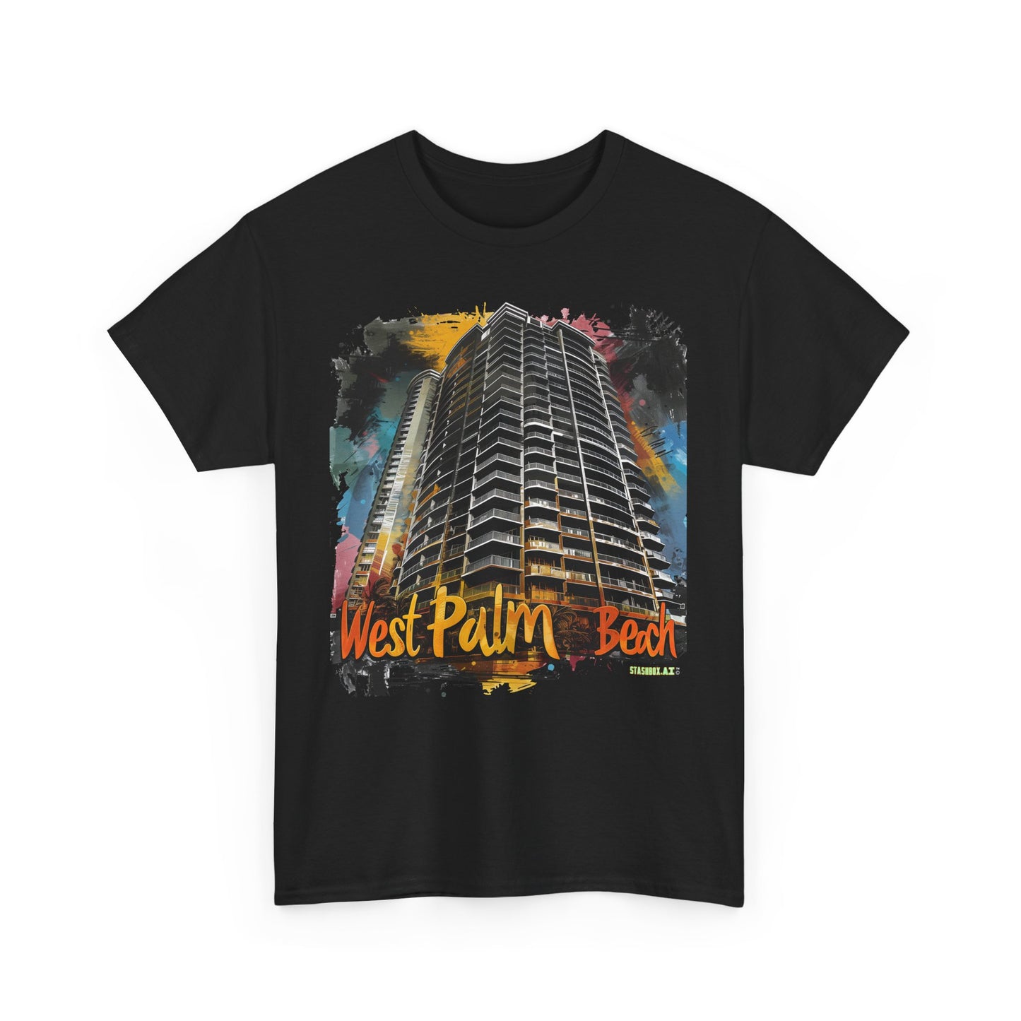 Unisex Heavy Cotton Tee West Palm Beach 021