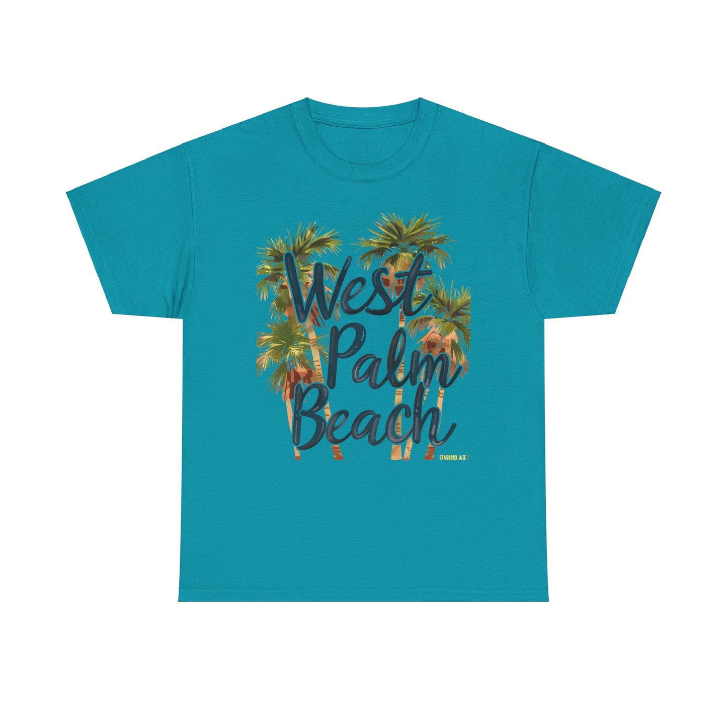 Unisex Heavy Cotton Tee West Palm Beach 018