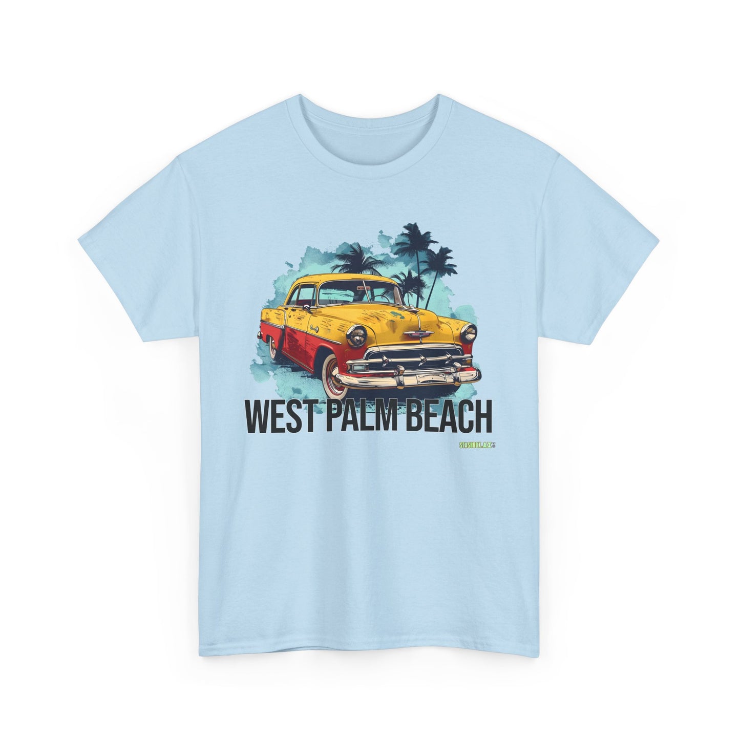 Unisex Heavy Cotton Tee West Palm Beach 034