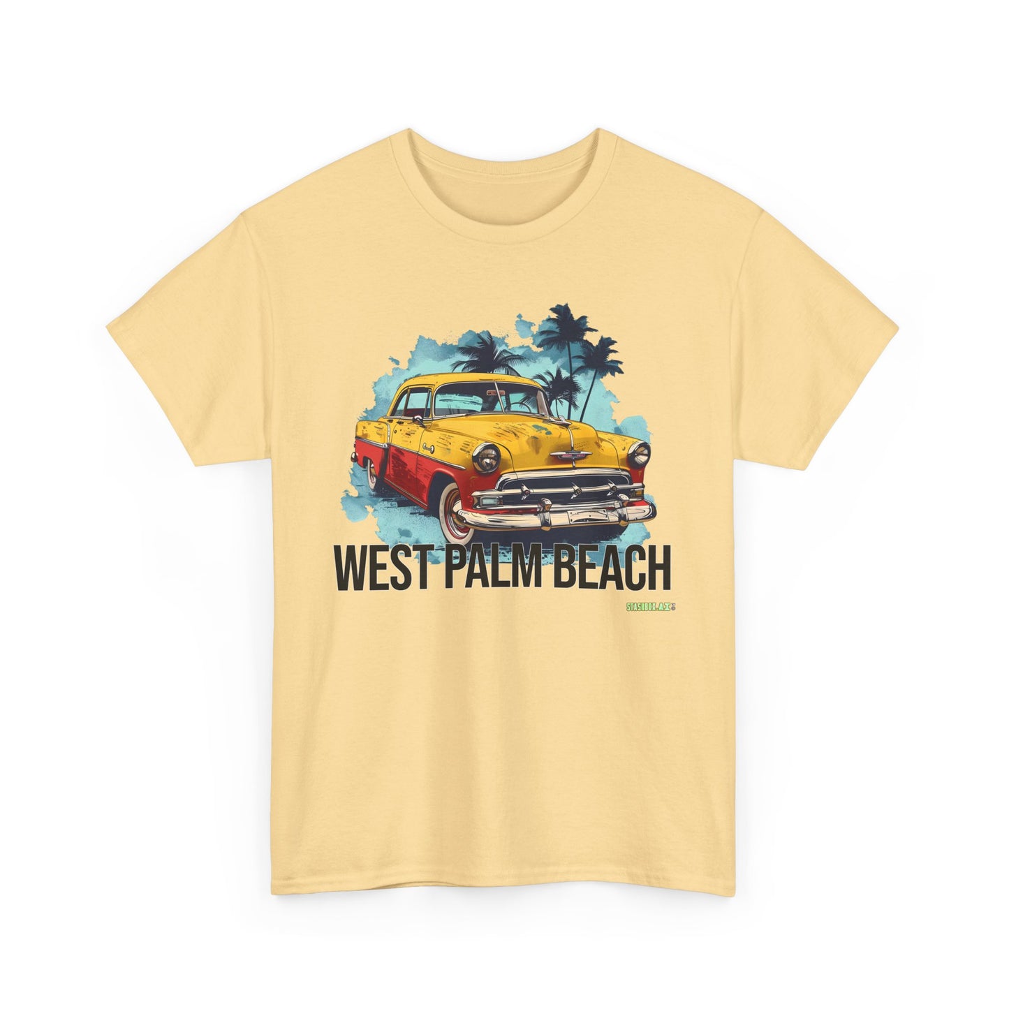 Unisex Heavy Cotton Tee West Palm Beach 034