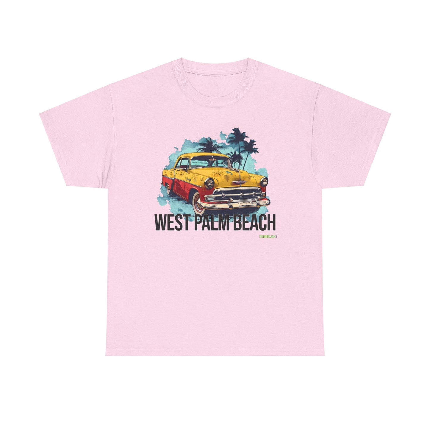 Unisex Heavy Cotton Tee West Palm Beach 034