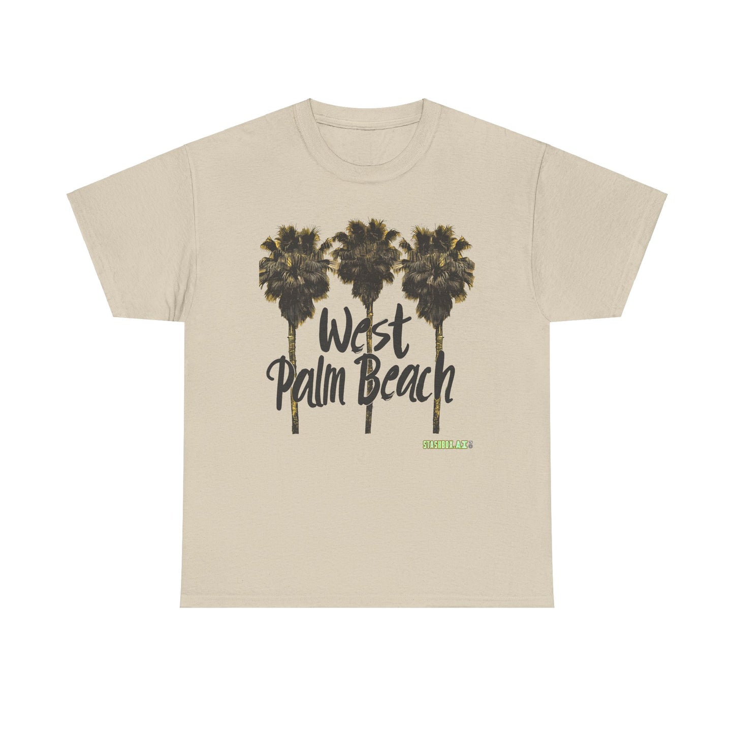 Unisex Heavy Cotton Tee West Palm Beach 031