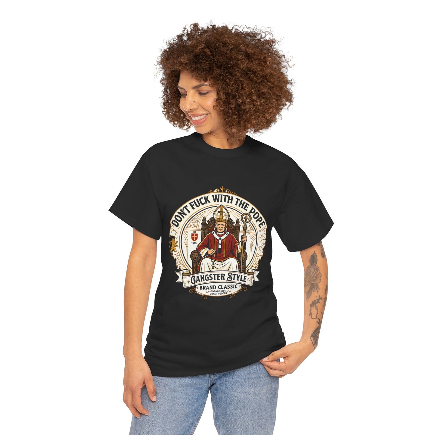 Don’t F*** With The Pope T-Shirt — O.G. Gangster Graphic Tee 02