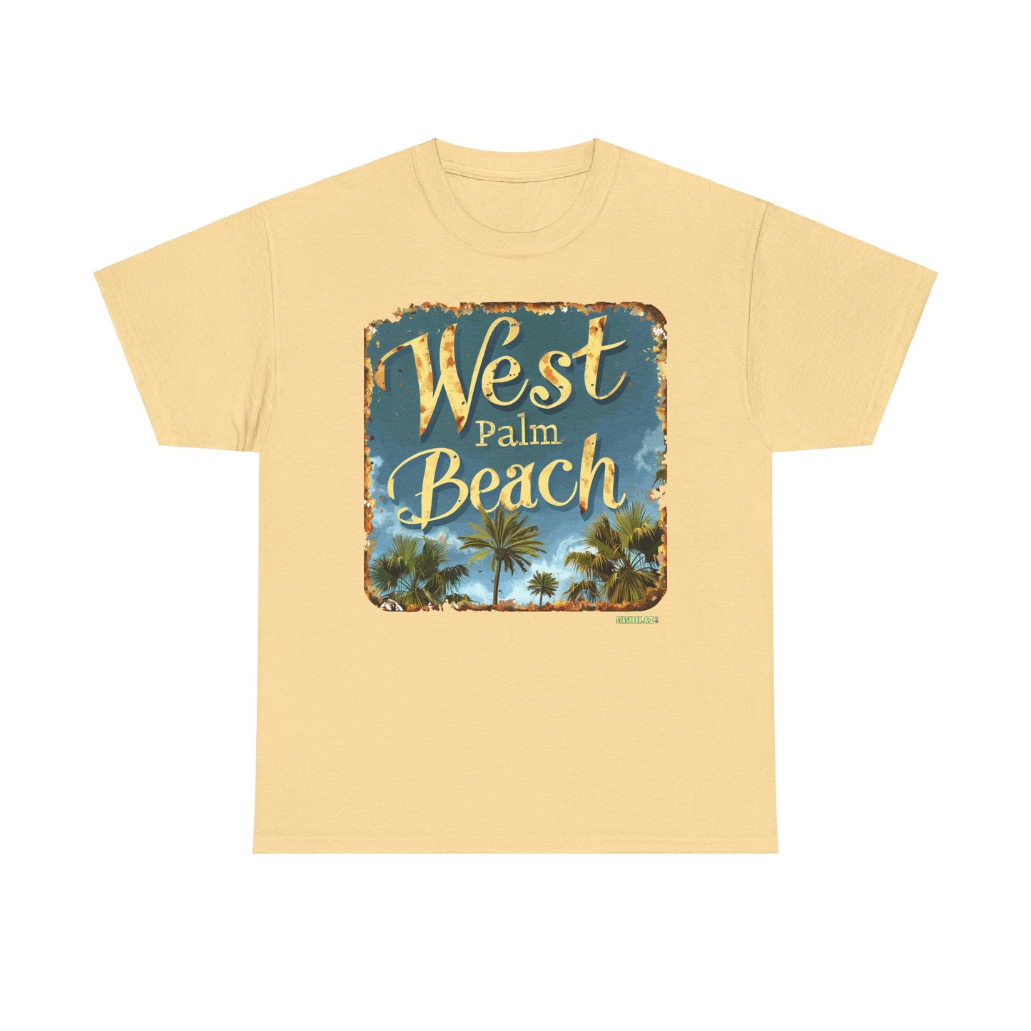 Unisex Heavy Cotton Tee West Palm Beach 033