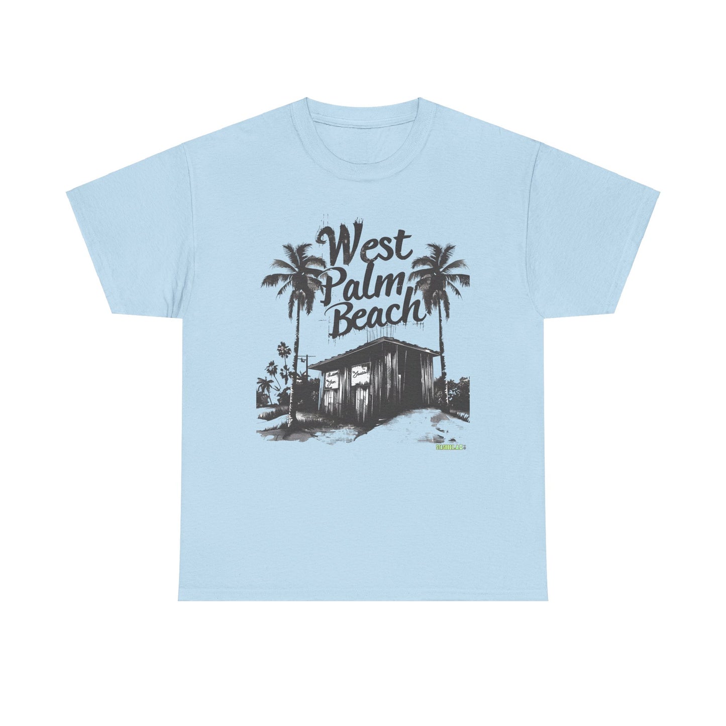 Unisex Heavy Cotton Tee West Palm Beach 032