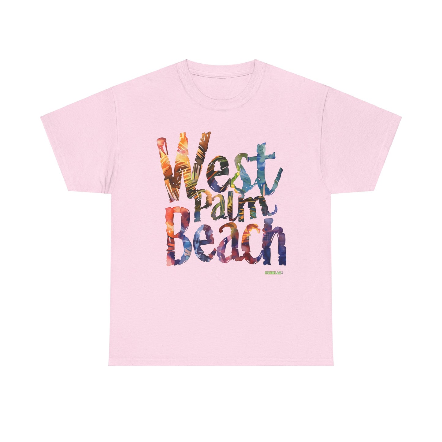 Unisex Heavy Cotton Tee West Palm Beach 013