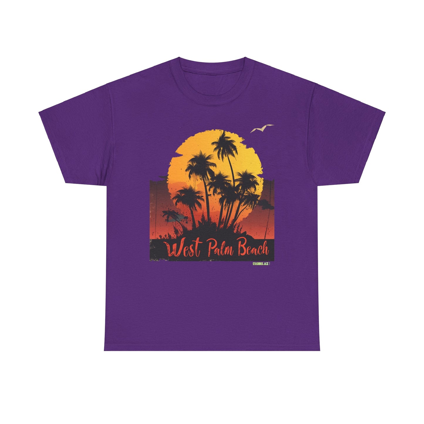 Unisex Heavy Cotton Tee West Palm Beach 026