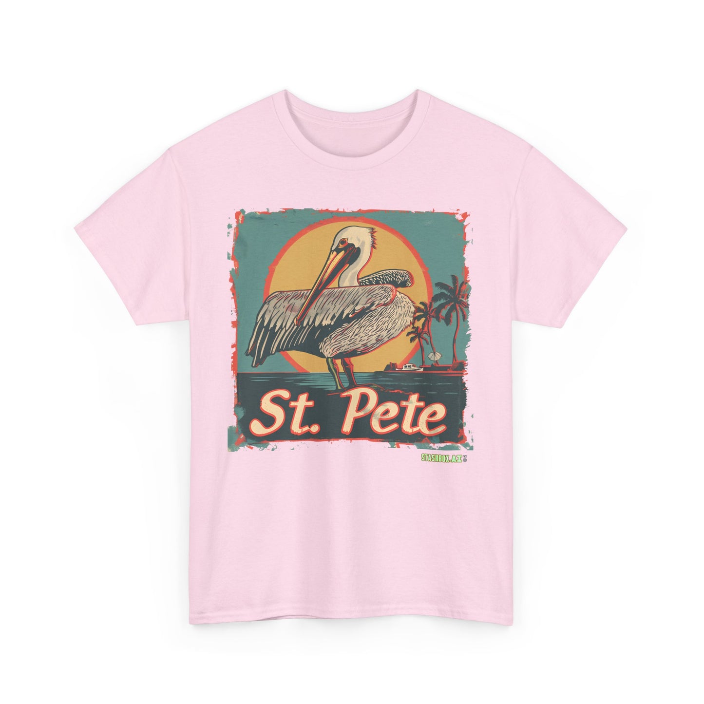 Unisex Heavy Cotton Tee St. Pete 019