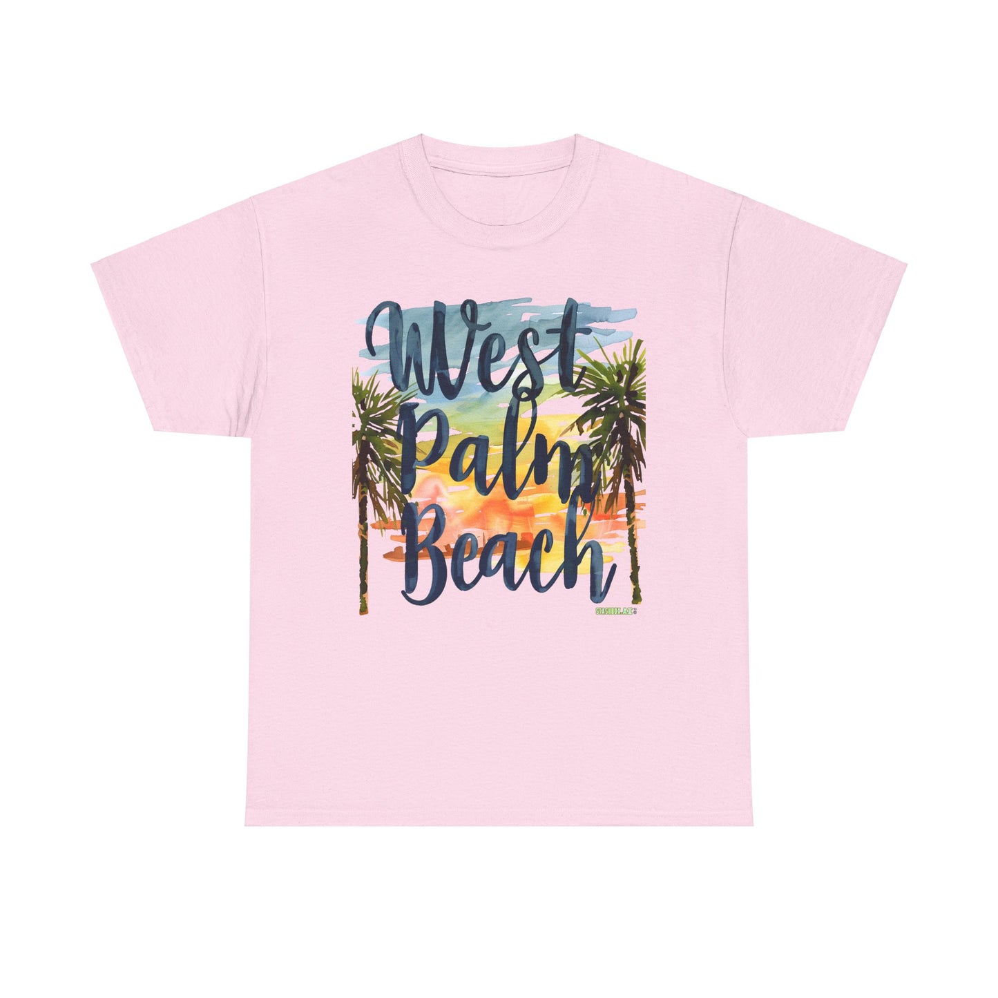 Unisex Heavy Cotton Tee West Palm Beach 005