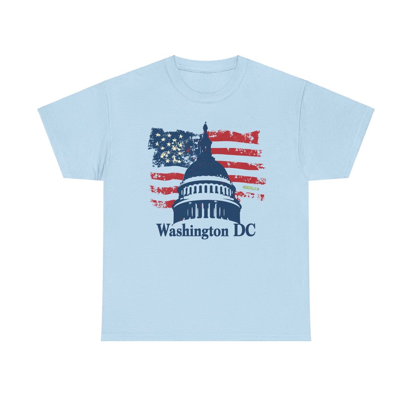 Unisex Heavy Cotton TShirt Washington 004