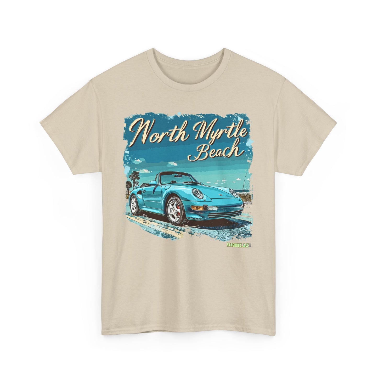 Unisex Heavy Cotton Tee North Myrtle Beach Design 008