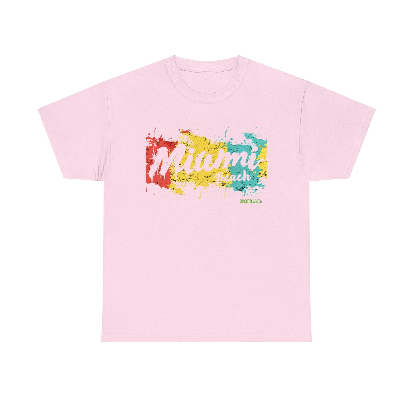 Unisex Heavy Cotton Miami TShirt Design 06