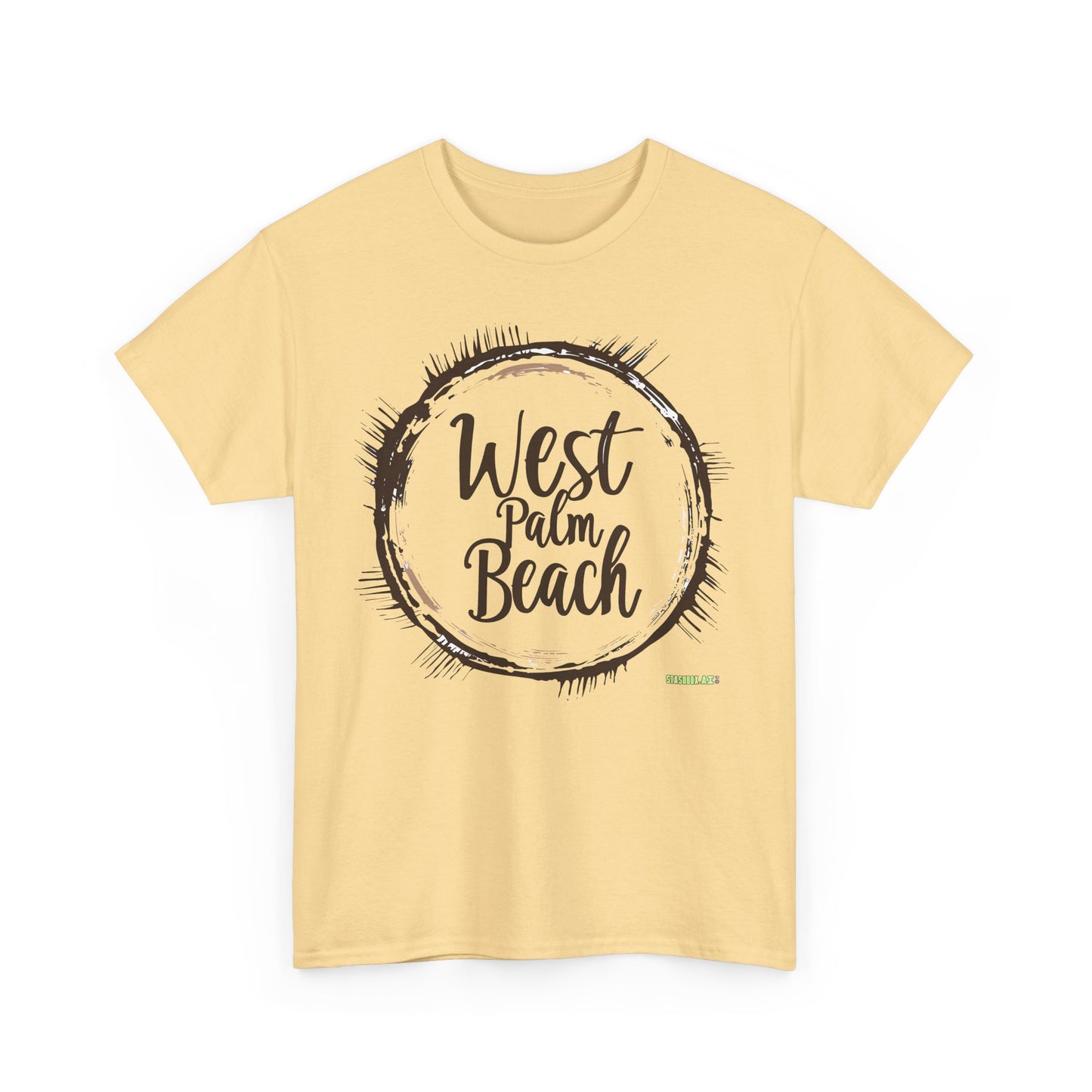 Unisex Heavy Cotton Tee West Palm Beach 024