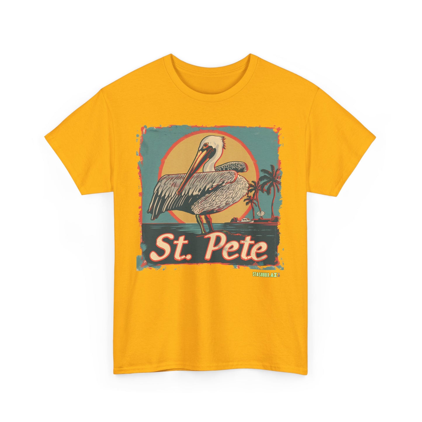 Unisex Heavy Cotton Tee St. Pete 019