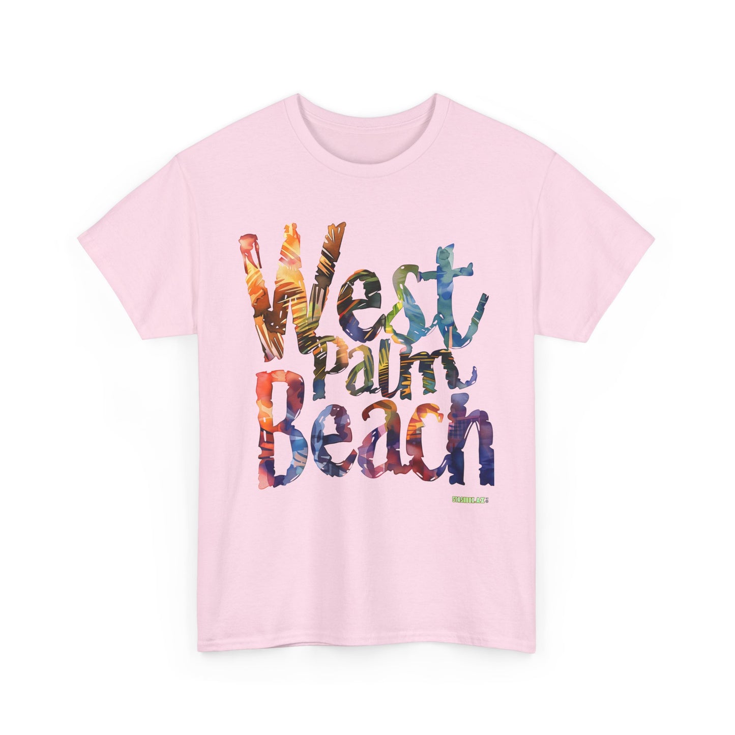 Unisex Heavy Cotton Tee West Palm Beach 013