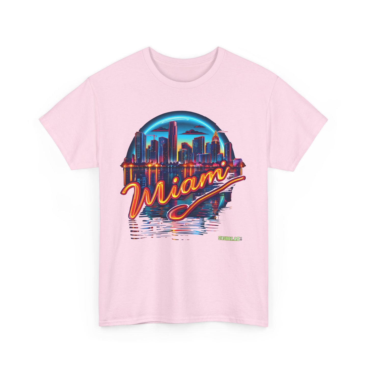 Unisex Heavy Cotton Miami TShirt Design 05