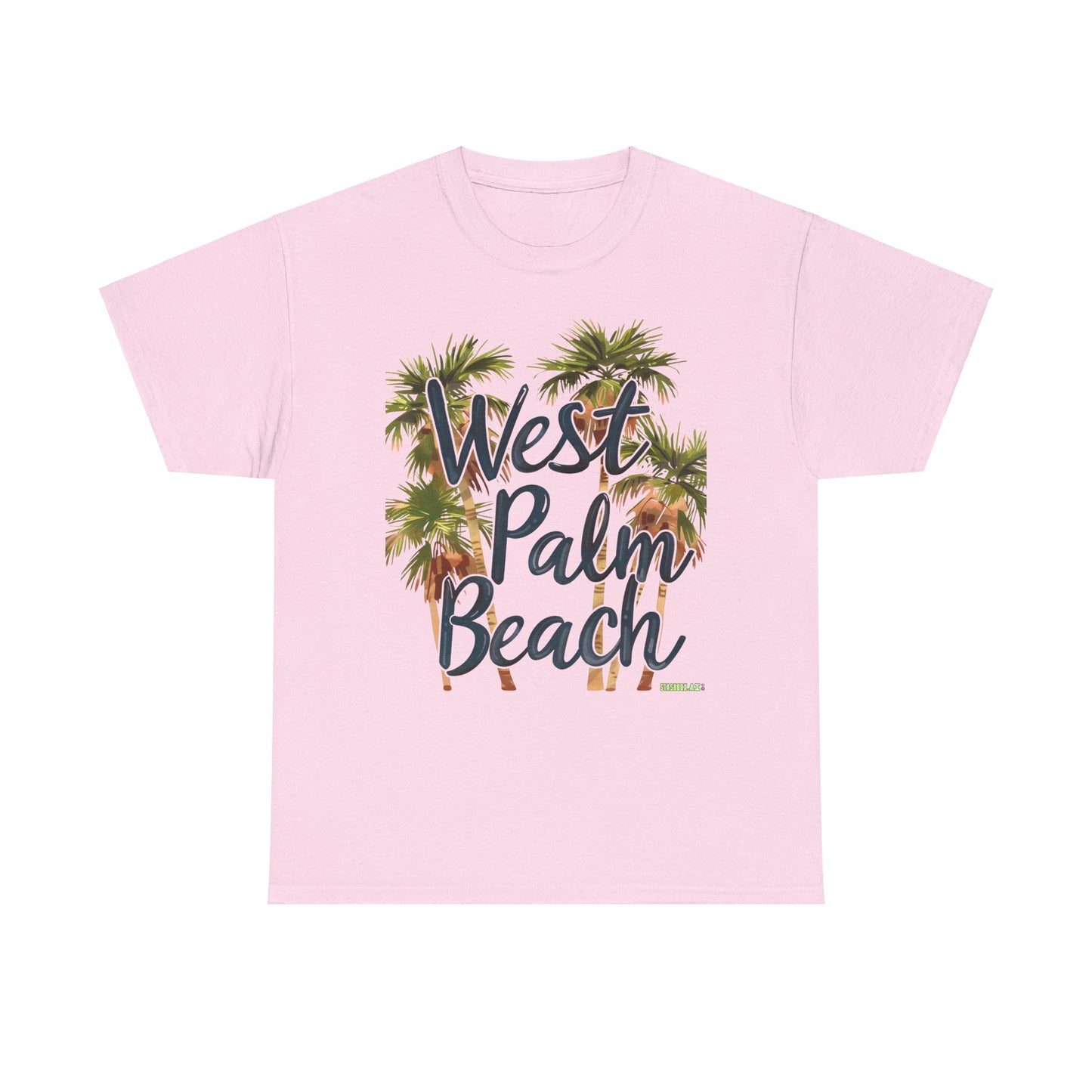 Unisex Heavy Cotton Tee West Palm Beach 018