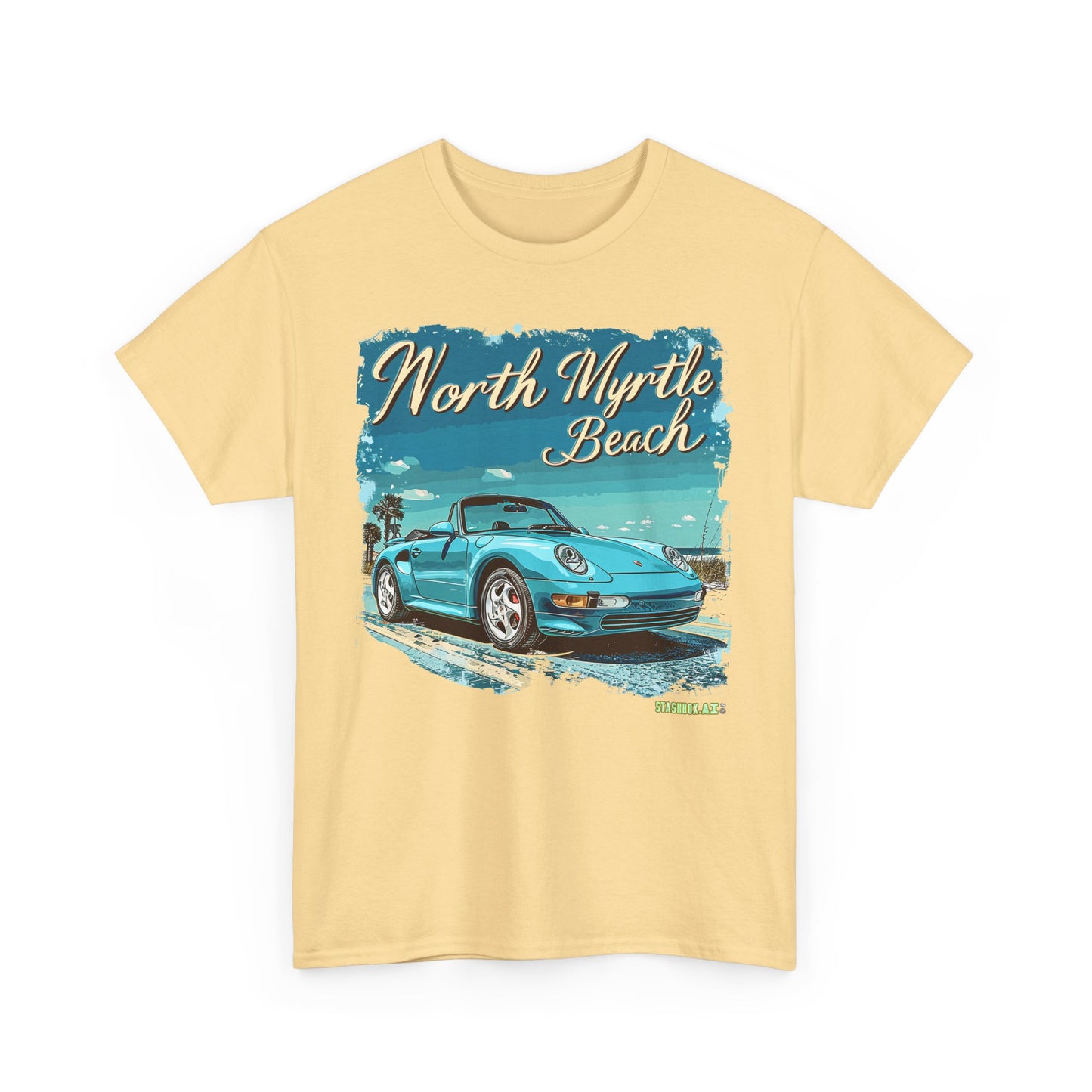 Unisex Heavy Cotton Tee North Myrtle Beach Design 008