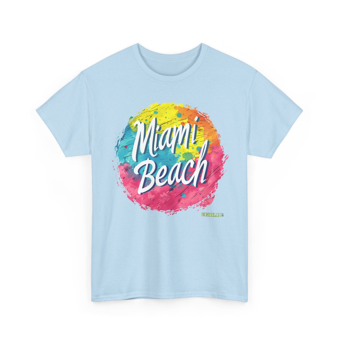 Unisex Heavy Cotton Miami TShirt Design 011