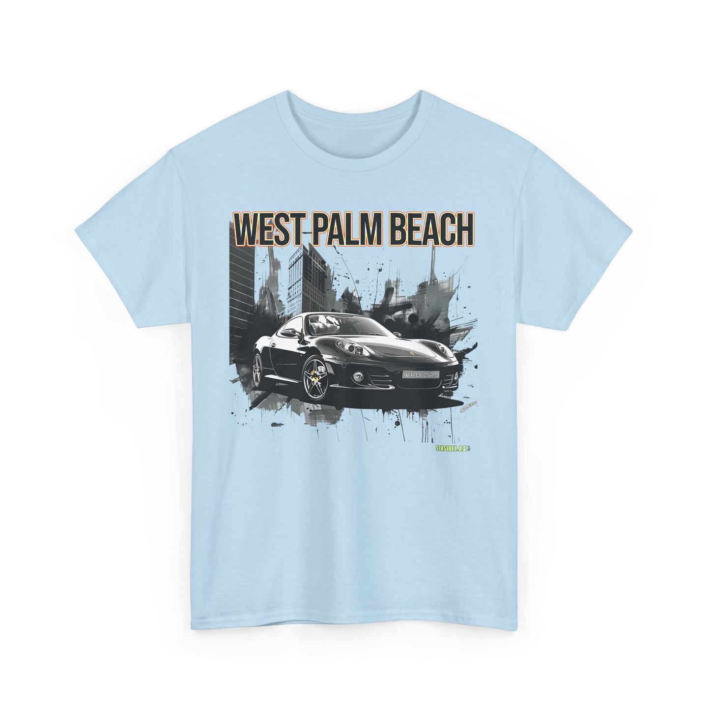 Unisex Heavy Cotton Tee West Palm Beach 029