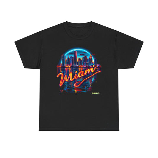 Unisex Heavy Cotton Miami TShirt Design 05