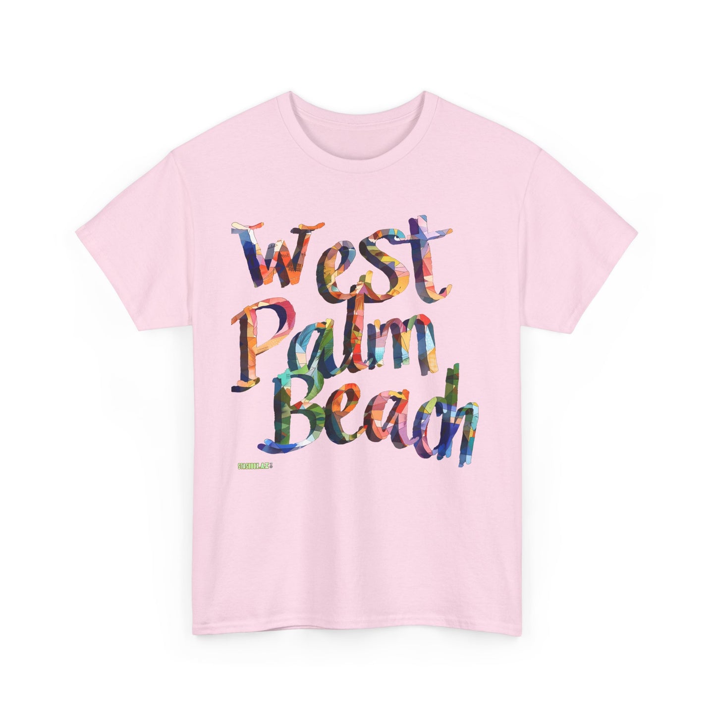 Unisex Heavy Cotton Tee West Palm Beach 017