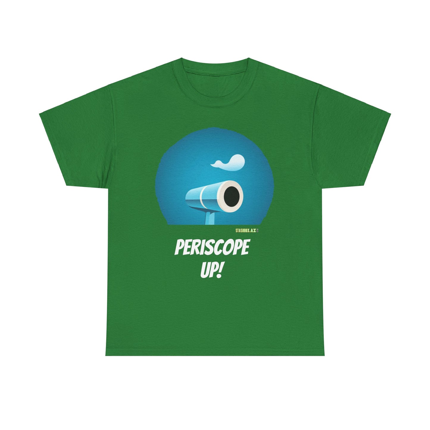 Unisex Heavy Cotton Tee Periscope Up!