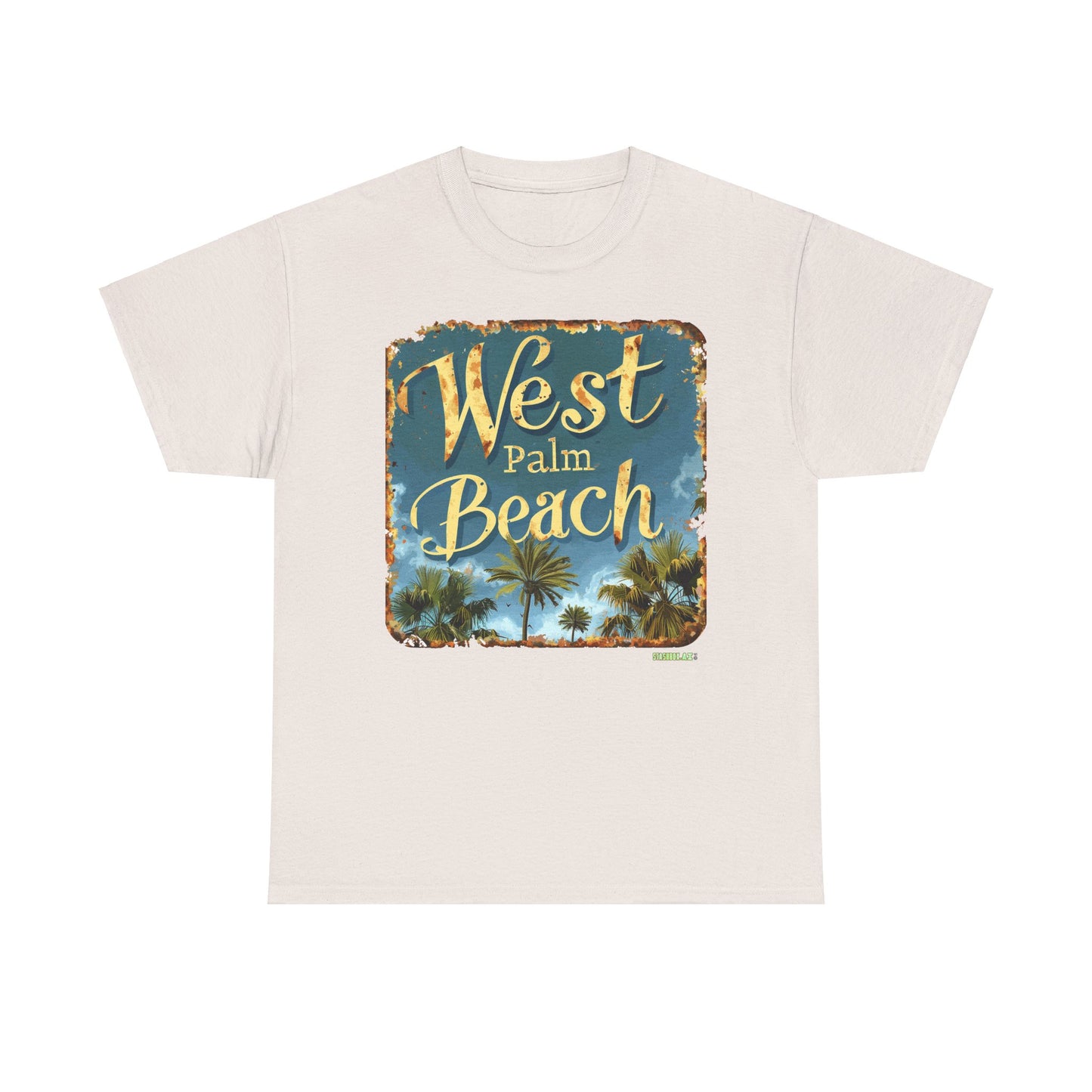 Unisex Heavy Cotton Tee West Palm Beach 033