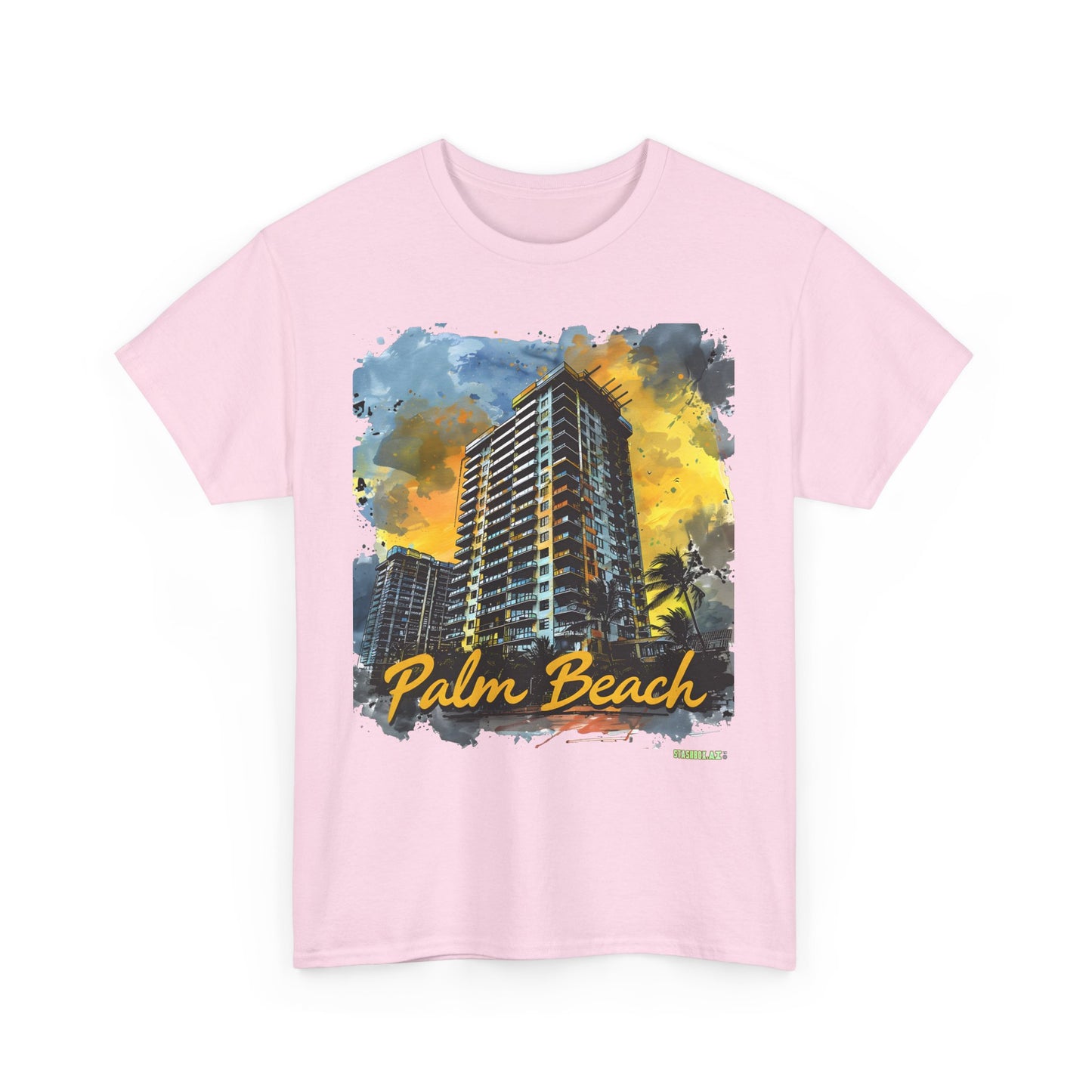 Unisex Heavy Cotton Tee West Palm Beach 022