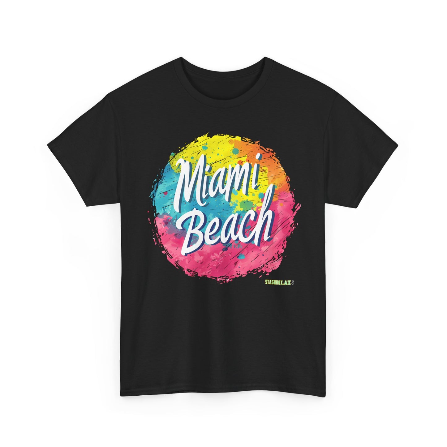 Unisex Heavy Cotton Miami TShirt Design 011