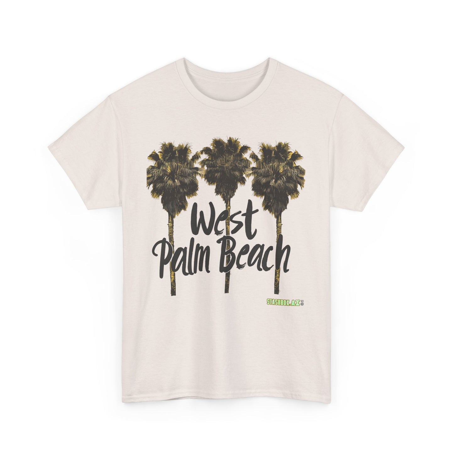 Unisex Heavy Cotton Tee West Palm Beach 031