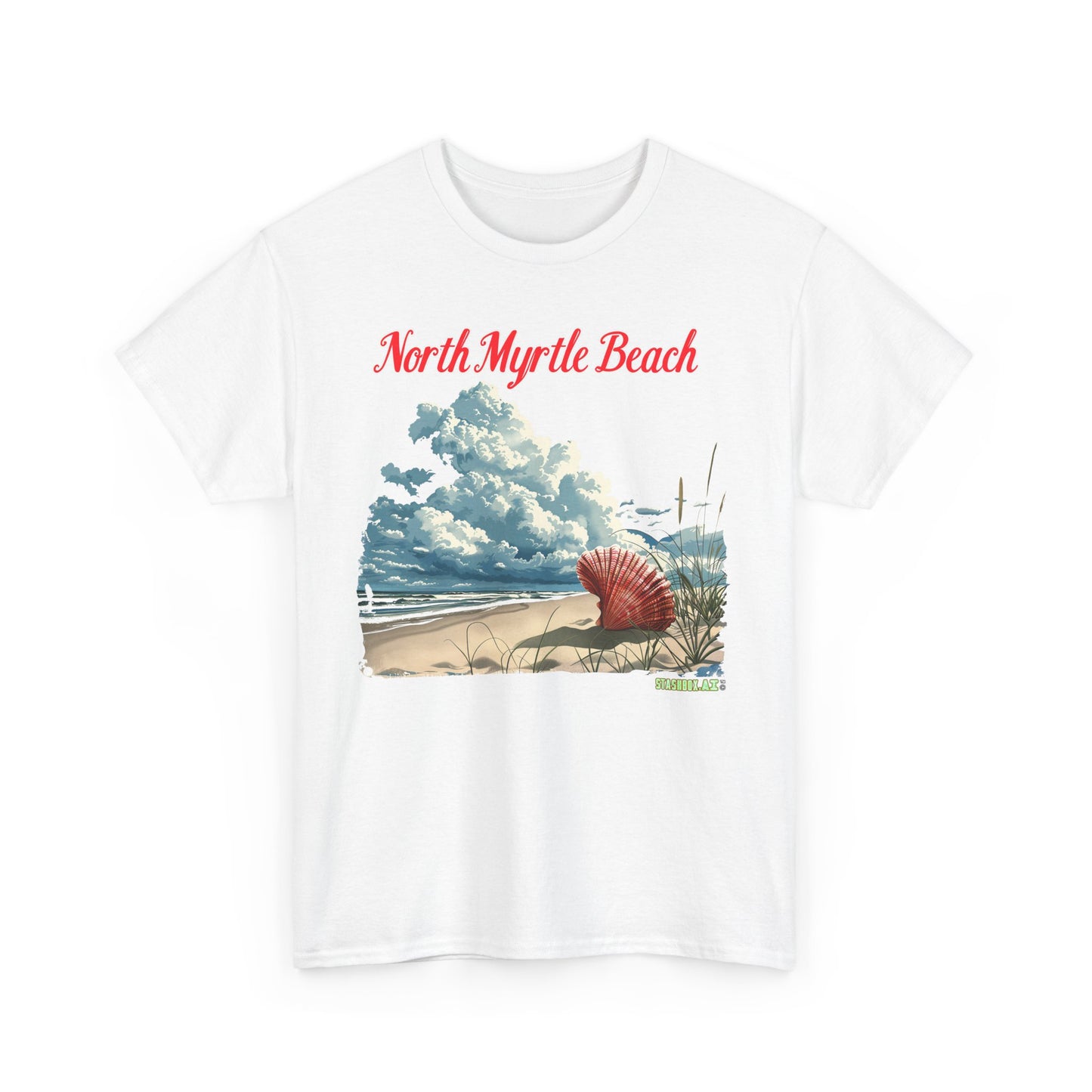 Unisex Heavy Cotton Tee North Myrtle Beach Design 002