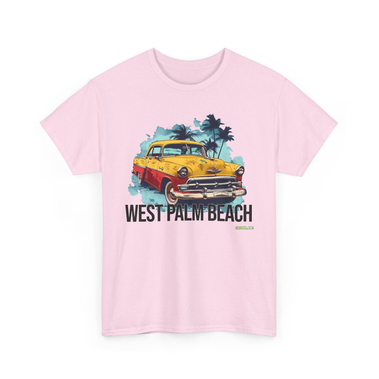 Unisex Heavy Cotton Tee West Palm Beach 034