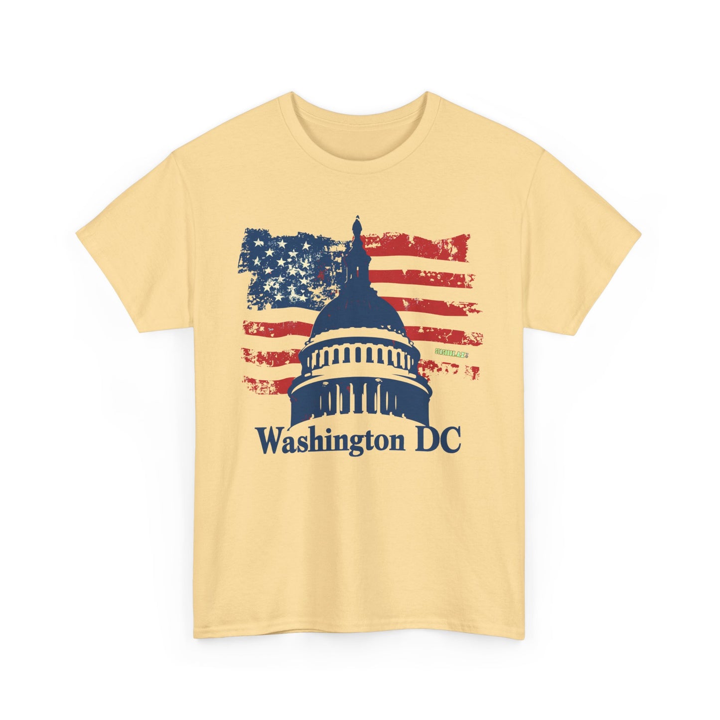 Unisex Heavy Cotton TShirt Washington 004