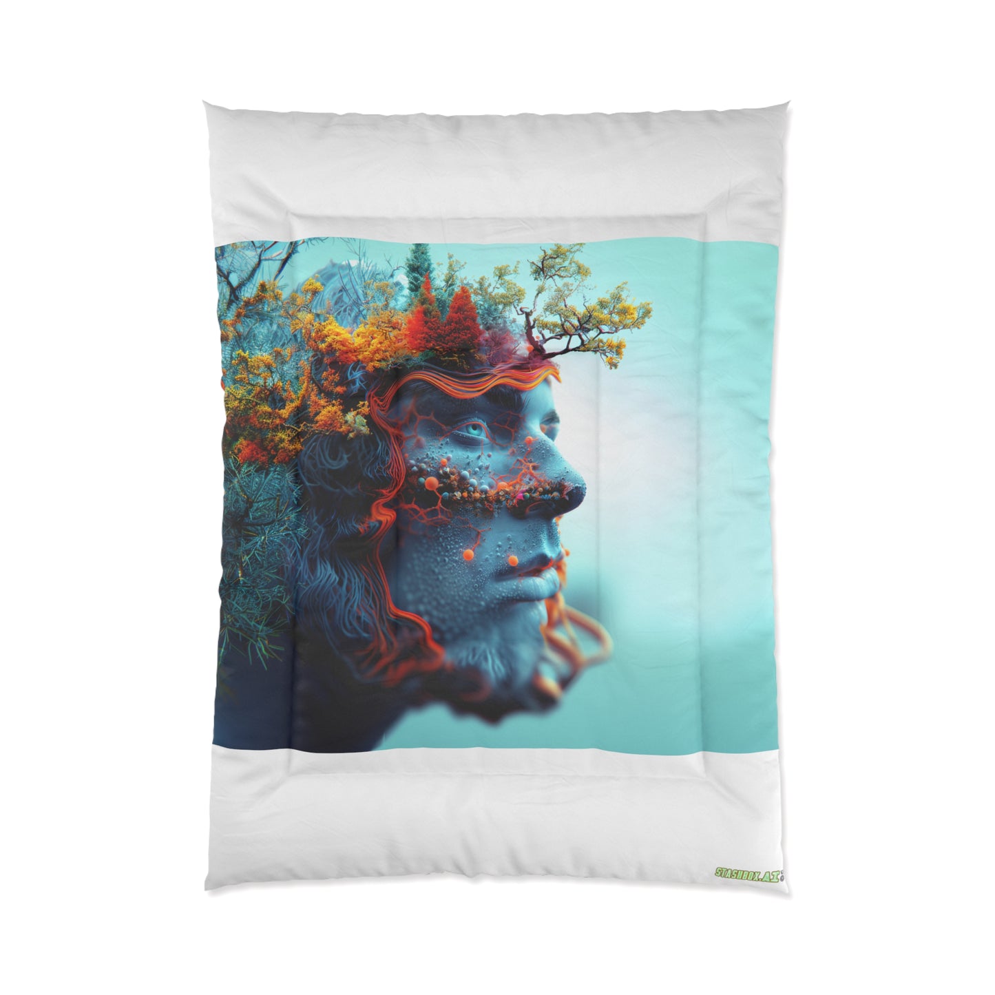 Comforter Blue Man 001