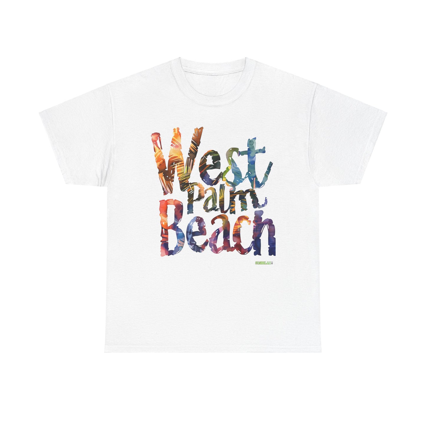 Unisex Heavy Cotton Tee West Palm Beach 013