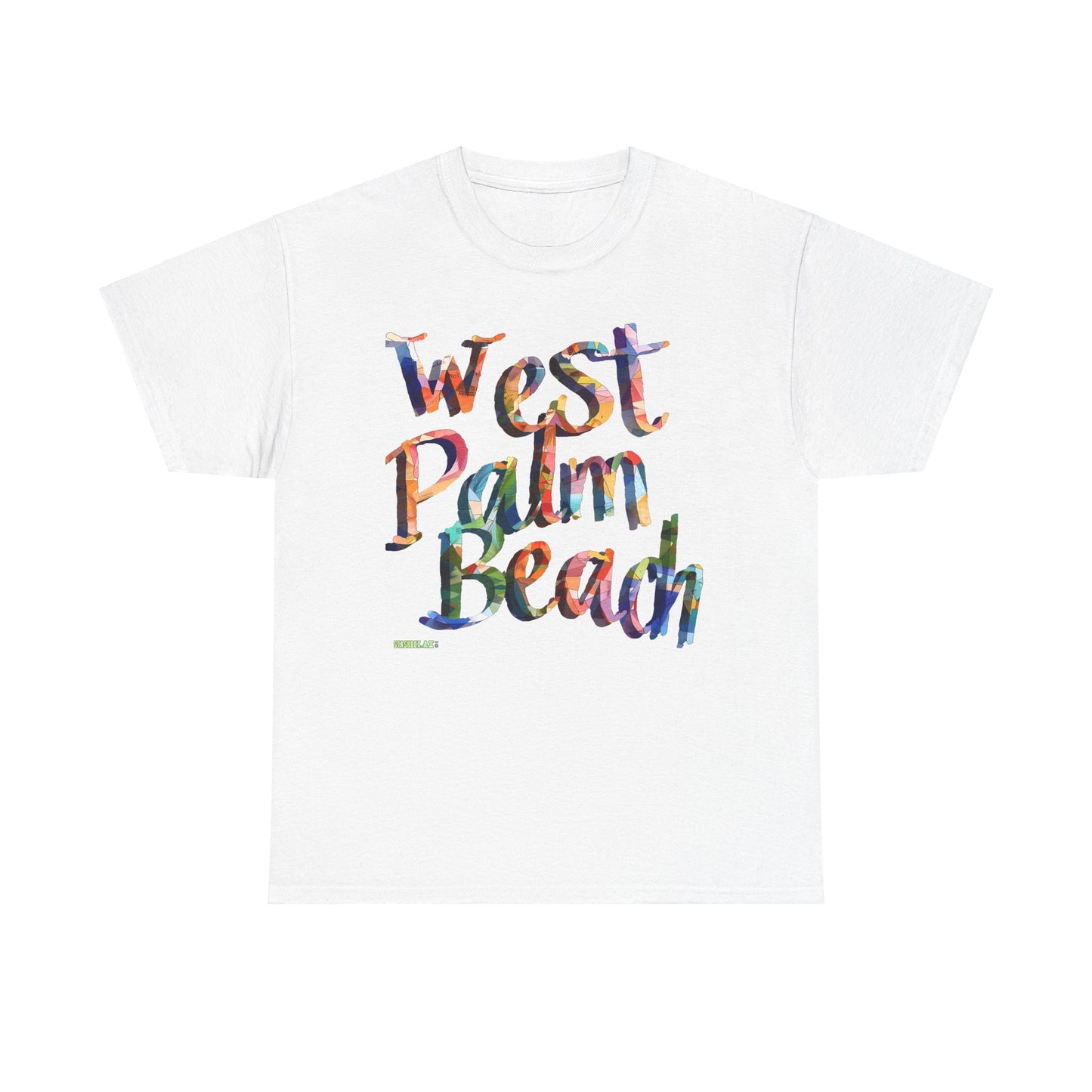 Unisex Heavy Cotton Tee West Palm Beach 017