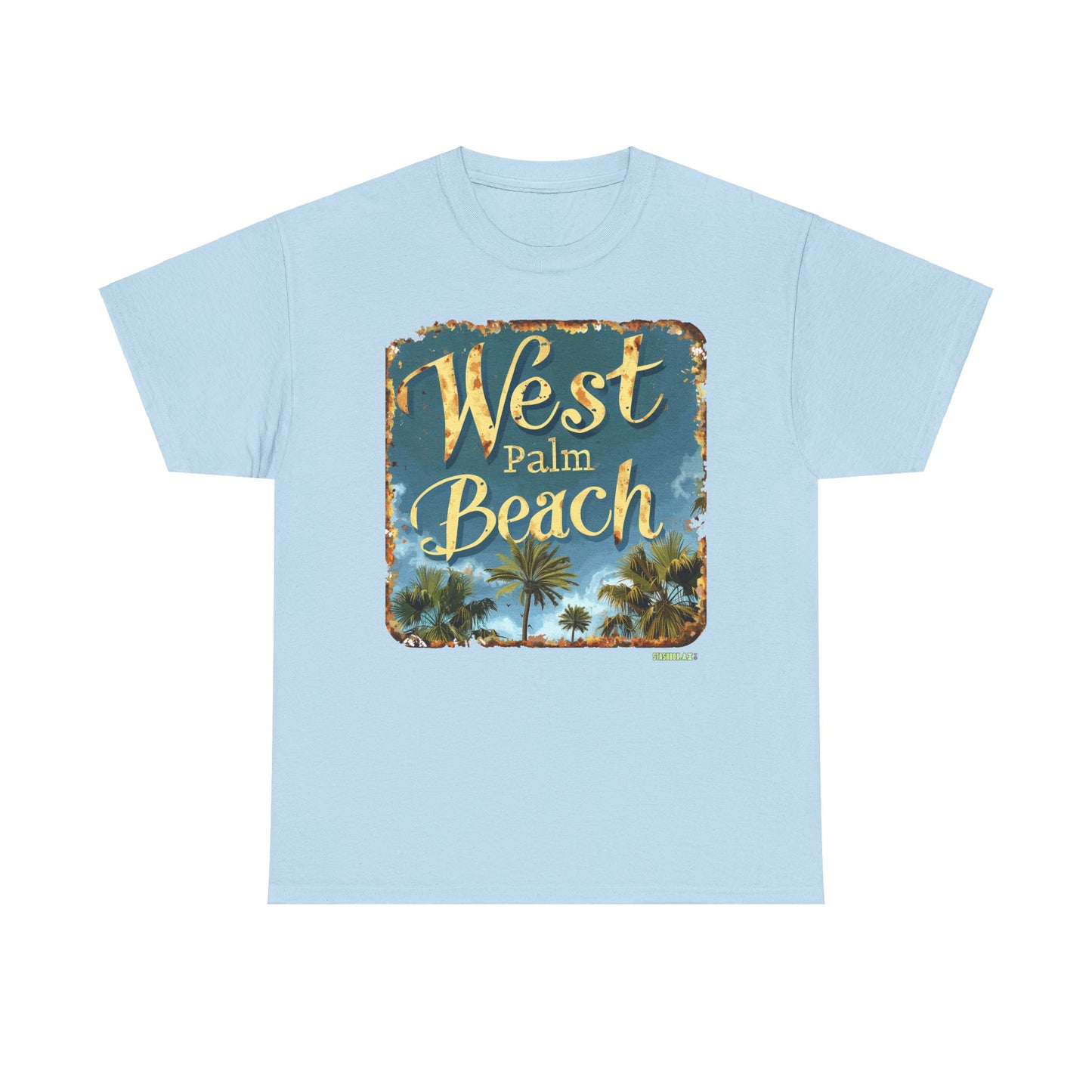 Unisex Heavy Cotton Tee West Palm Beach 033