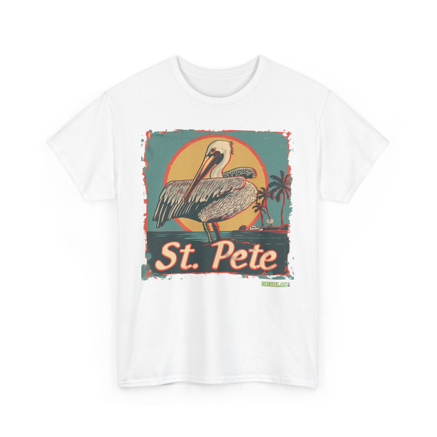 Unisex Heavy Cotton Tee St. Pete 019