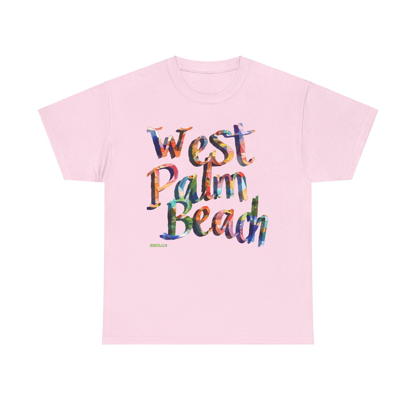 Unisex Heavy Cotton Tee West Palm Beach 017