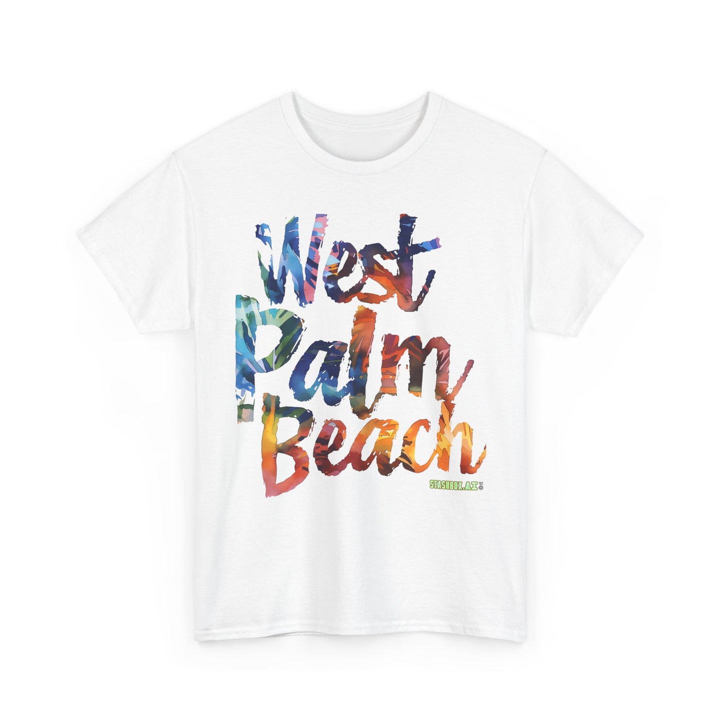 Unisex Heavy Cotton Tee West Palm Beach 008