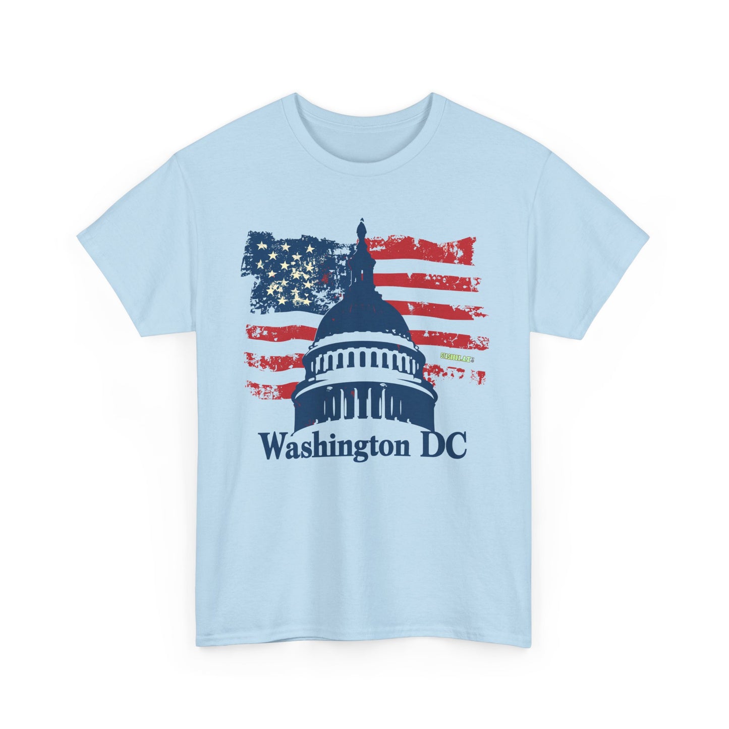 Unisex Heavy Cotton TShirt Washington 004