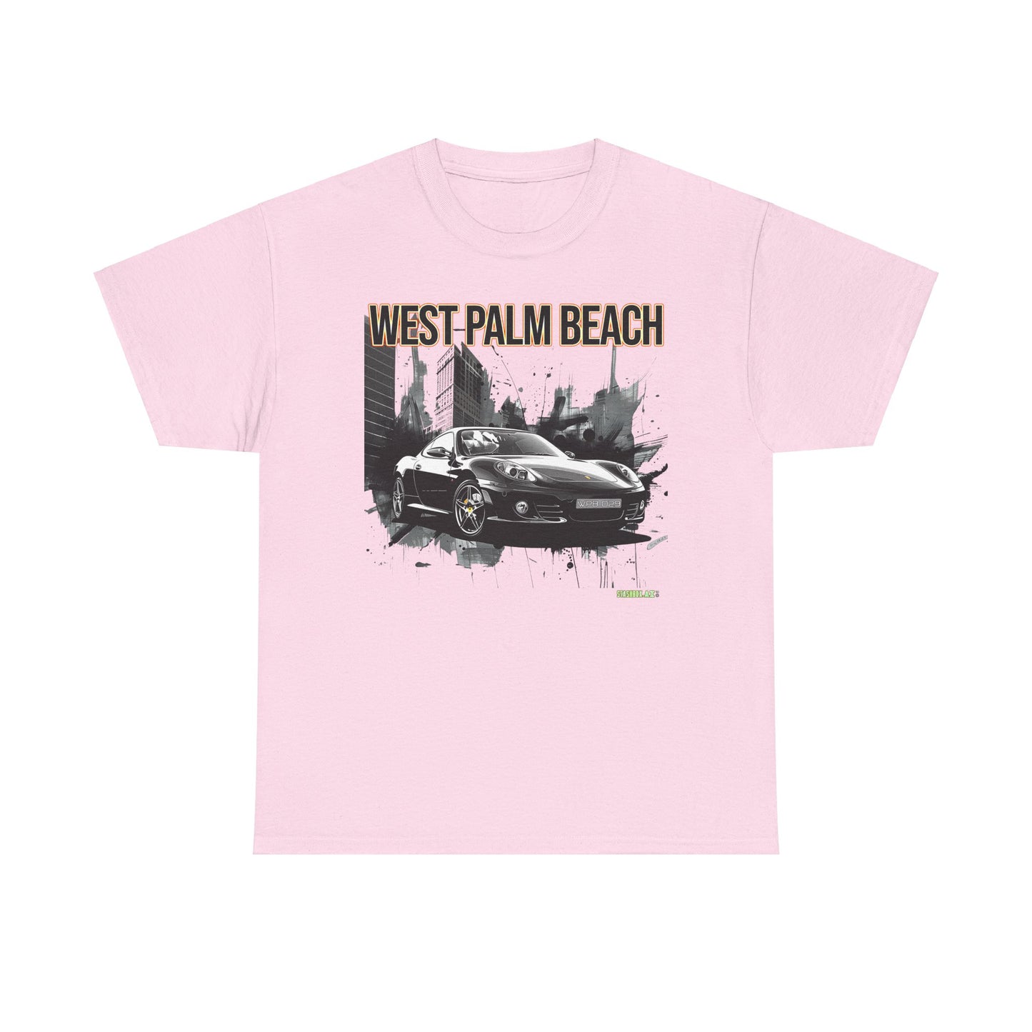 Unisex Heavy Cotton Tee West Palm Beach 029