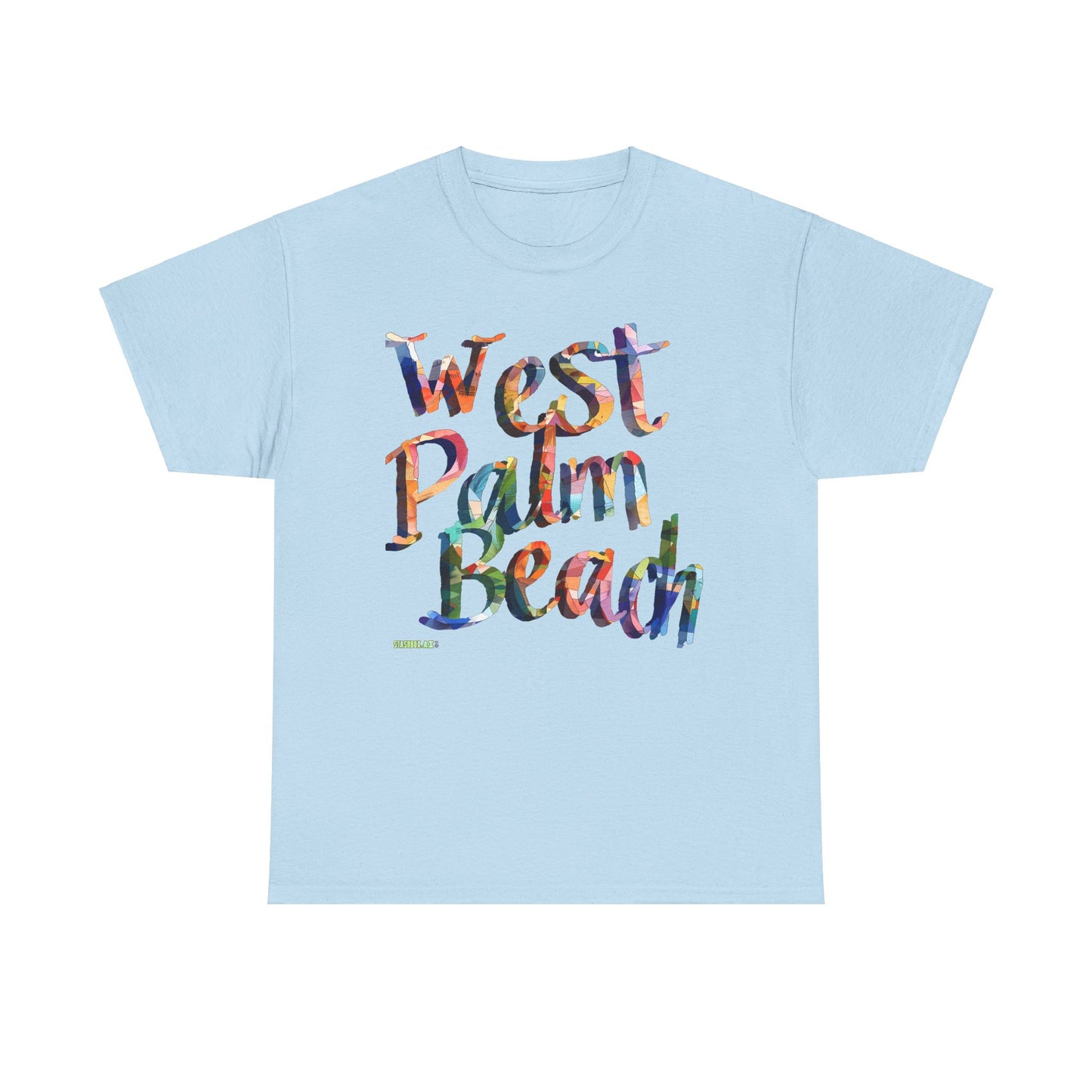 Unisex Heavy Cotton Tee West Palm Beach 017