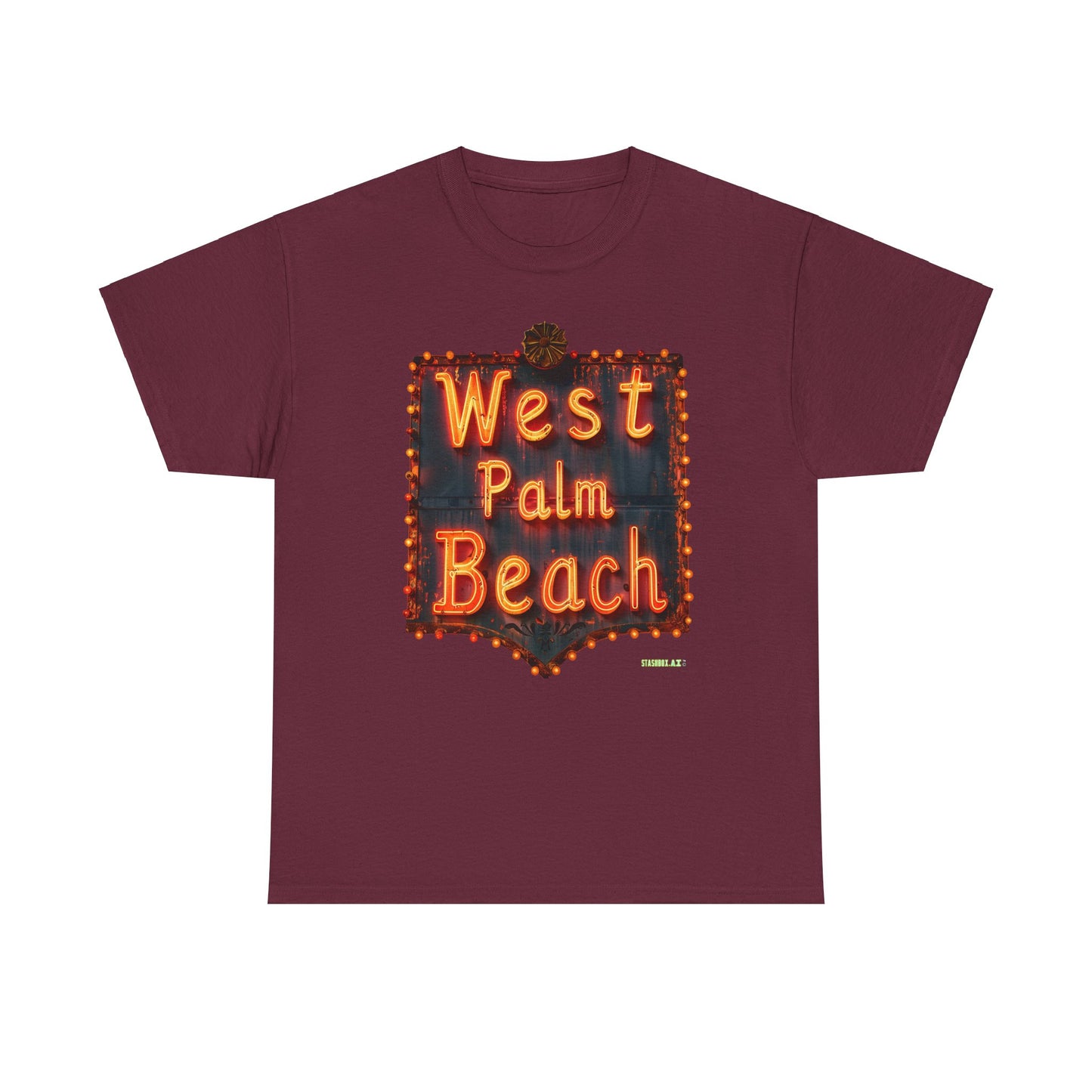 Unisex Heavy Cotton Tee West Palm Beach 028