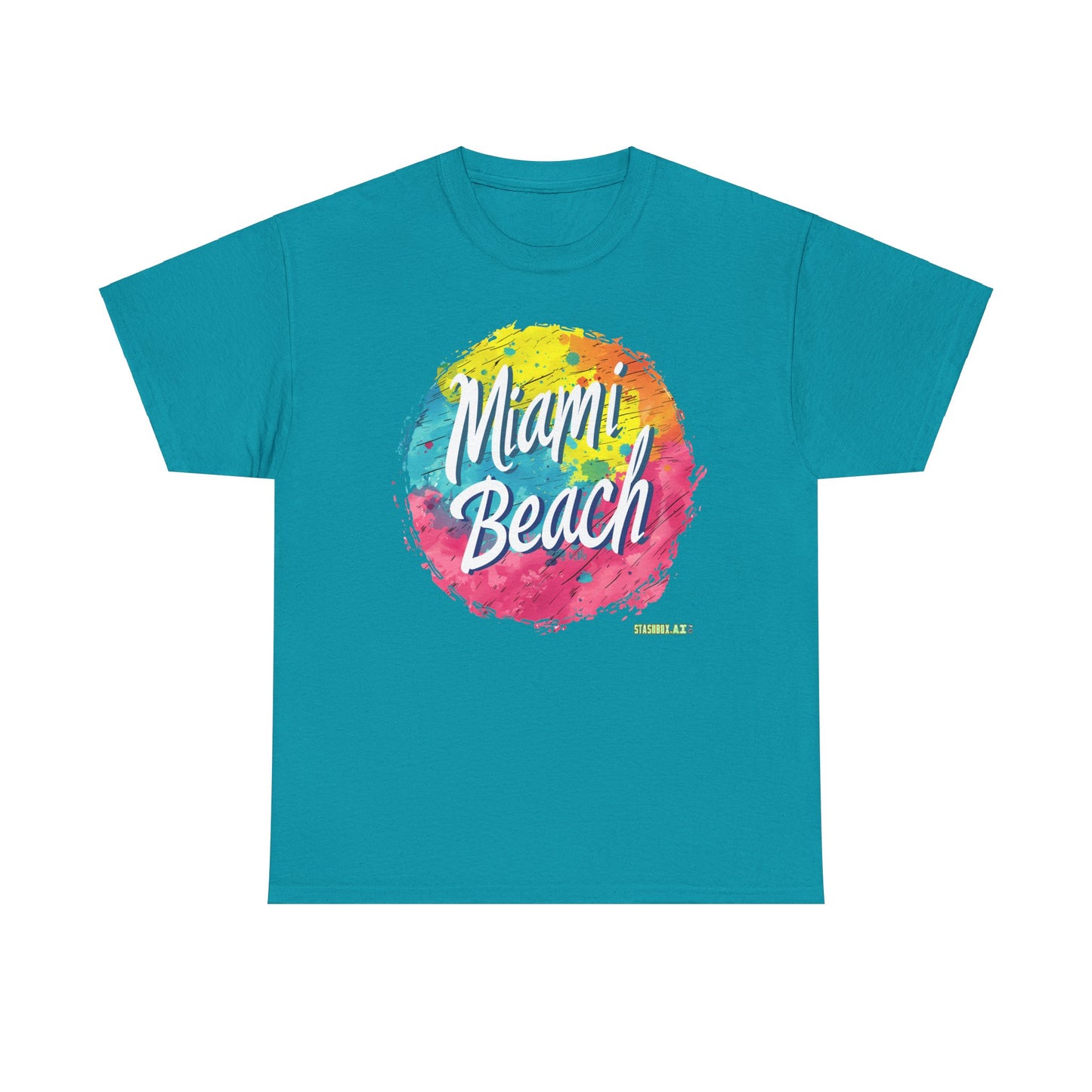 Unisex Heavy Cotton Miami TShirt Design 011