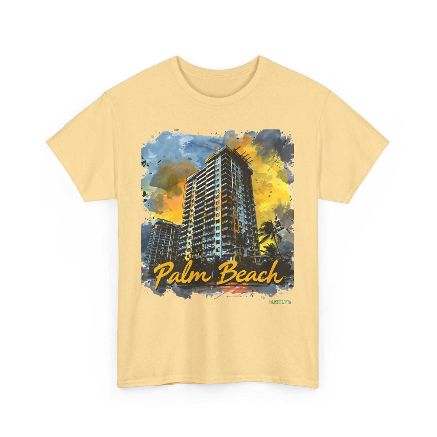 Unisex Heavy Cotton Tee West Palm Beach 022