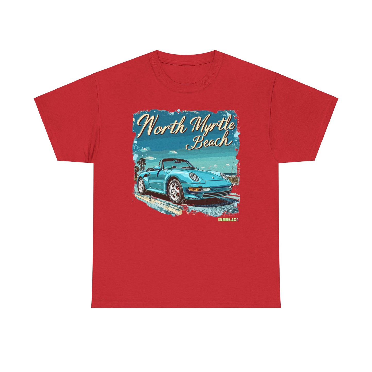 Unisex Heavy Cotton Tee North Myrtle Beach Design 008