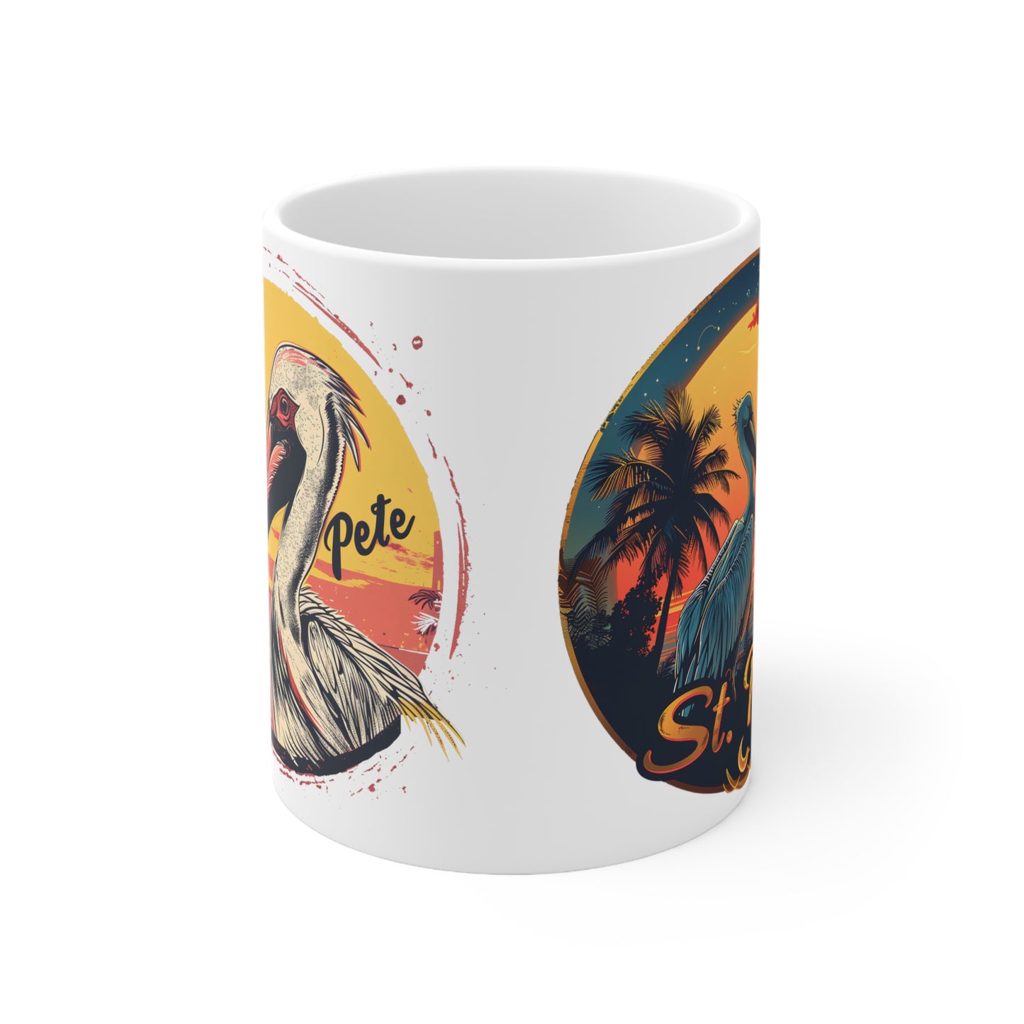 Ceramic Mug 11oz St. Pete Designs 14 & 19