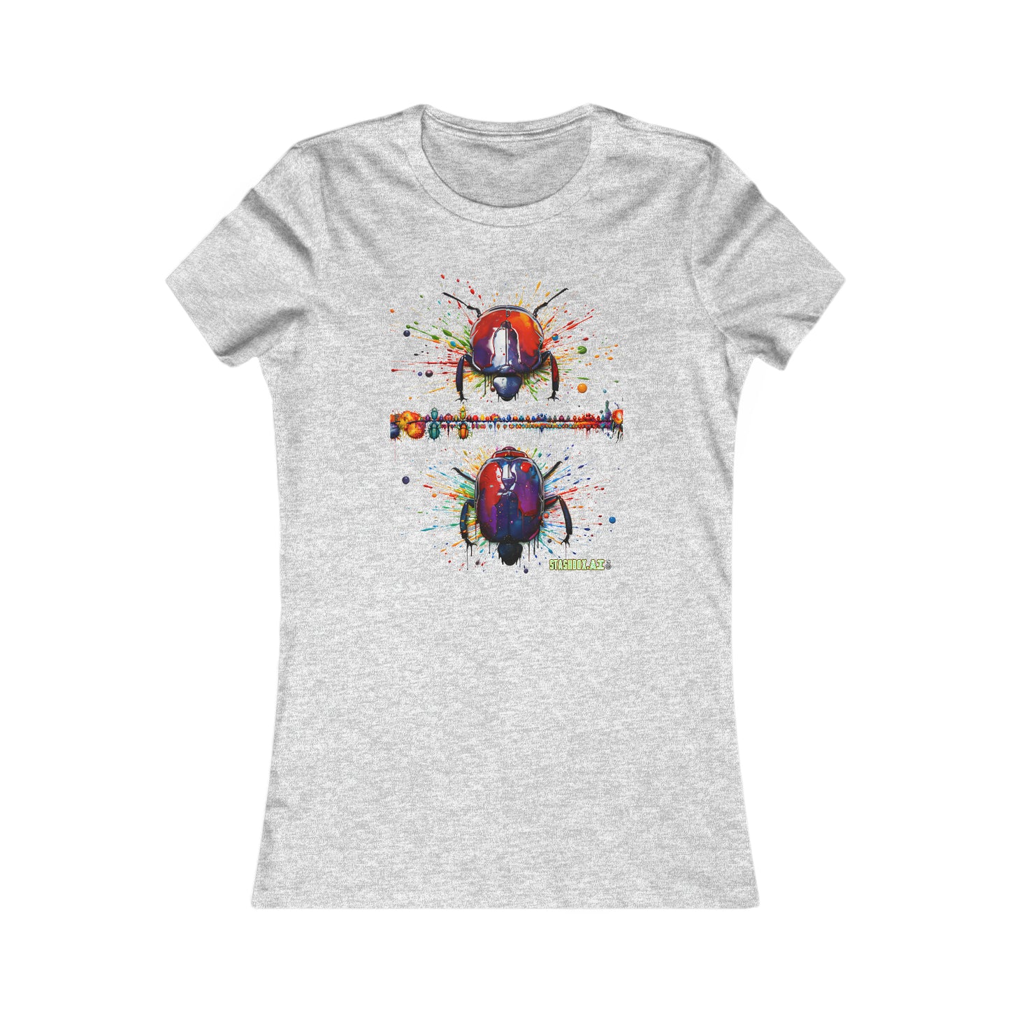 Women's Favorite Tee Vibrant Color Bugs 005 T-Shirt